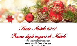 Natale-2018 Pranzo degli auguri di Natale 2018