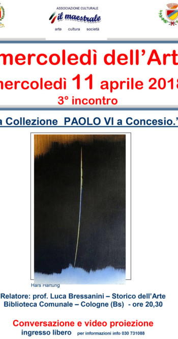 I mercoledì dell’Arte – 3° incontro