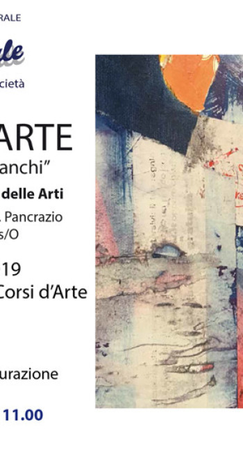 18-19 maggio 2019, Mostra degli allievi dei Corsi d’Arte.