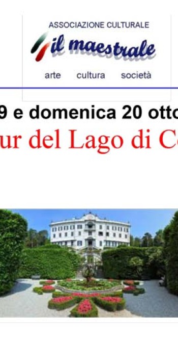 Tour del Lago di Como – 19|20 ottobre 2019
