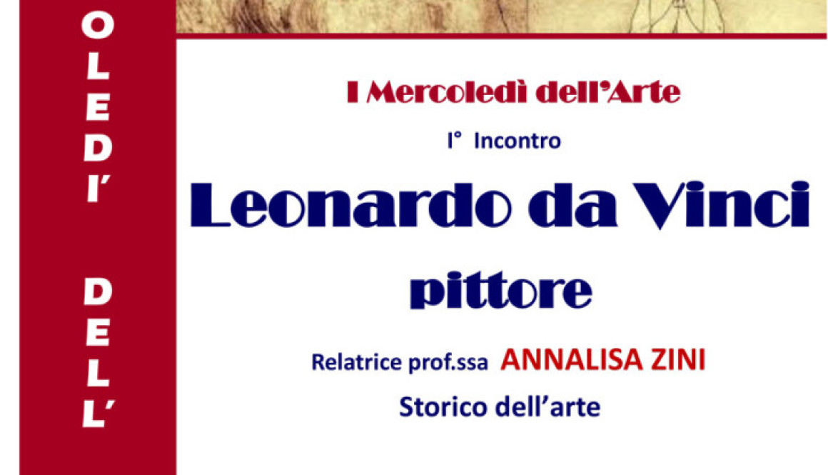 I° – I Mercoledì dell’Arte – Leonardo da Vinci pittore