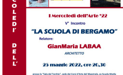 Locandina-V-Mercoledì-Arte-Labaa I mercoledì dell’arte 2022 – Quinto appuntamento 25 maggio 2022