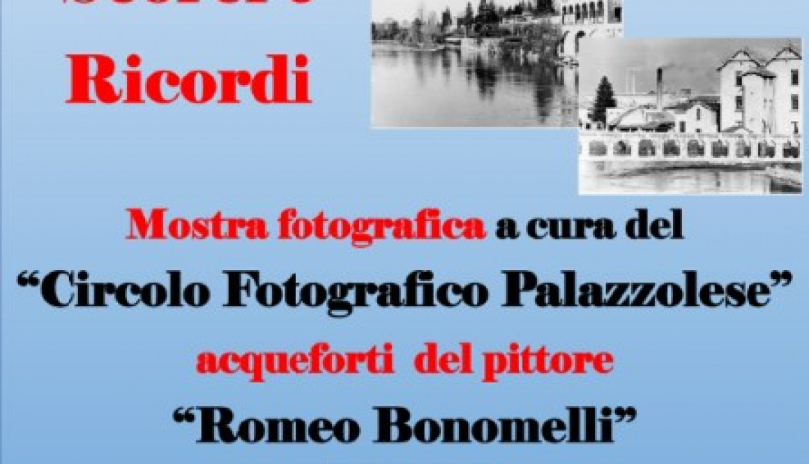 Le Bellezze di Palazzolo – Scorci e Ricordi – Sabato 4 marzo 2023 ore 16.00