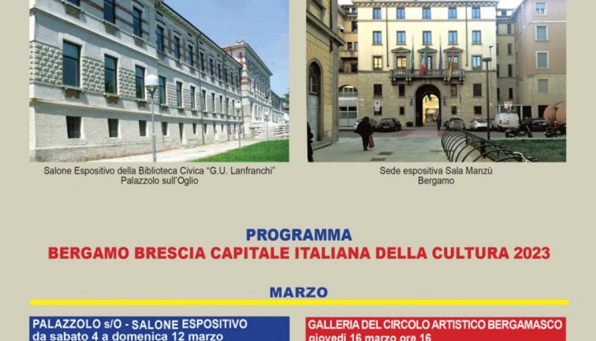 Programma BERGAMO – BRESCIA Capitale Italiana della cultura 2023